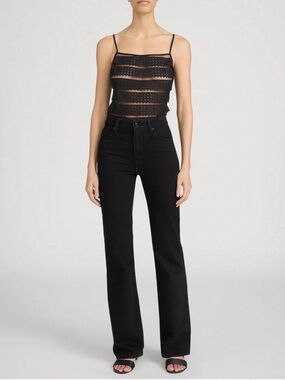 FRAME Denim Black Boot Leg Jeans - The Arrow Style - Size 27 - Like New